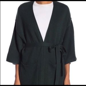 Halogen Cashmere Kimono Tie Kimono.